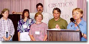 Betty Kielty, Nancy Walker, Michael Steffen, Suzanne DeLisle, Richard Kendall, Lynda Dahl: 1999 Elmira Conference